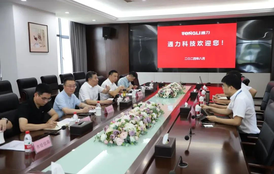 瑞安市委常委、副市長林政洪一行調(diào)研通力科技